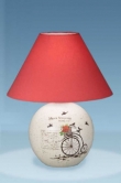 Лампа настольная Шар мини декорированный
