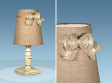 Лампа настольная Фея с декорированным абажуром