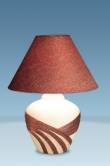Лампа настольная Селена декорированная