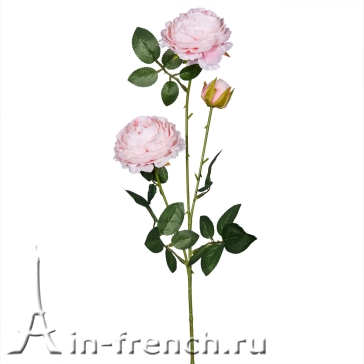 Цветы ручной работы Ветка розы  в стиле Прованс за 210 руб.