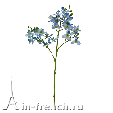 Цветы ручной работы Орхидея голубая  в стиле Прованс за 280 руб.