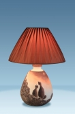 Лампа настольная Юмэ декорированная