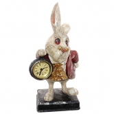 Фигурка декоративная "Кролик" с часами