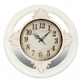 Часы настенные декоративные (с зеркальным элементом)